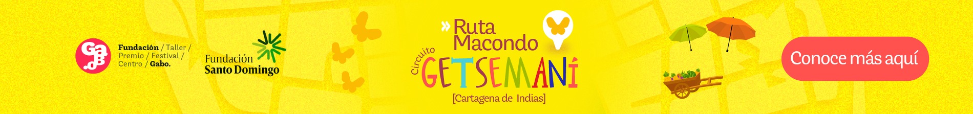 Banner Ruta Macondo: circuito Getsemaní, Cartagena de Indias