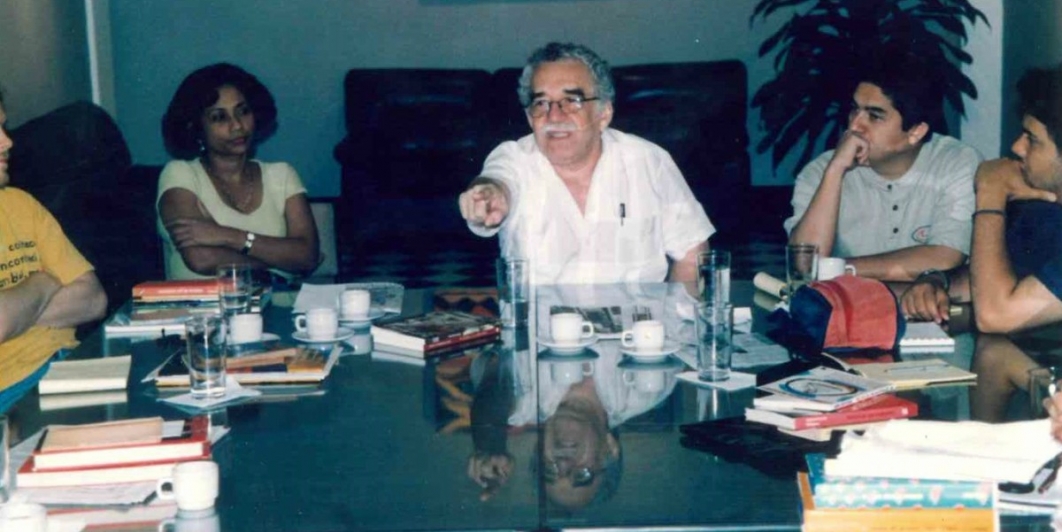 Gabo en la FNPI (1997) -Foto: Archivo FNPI