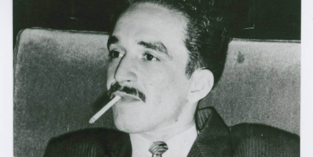 Gabo, en los tiempos en los que hacía parte de la redacción del diario El Espectador.