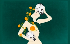 Erotismo y muerte (diseño de Paola Nirta)