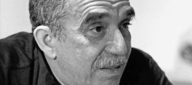 Gabriel García Márquez en Bogotá 1988. Foto: Hernán Díaz.