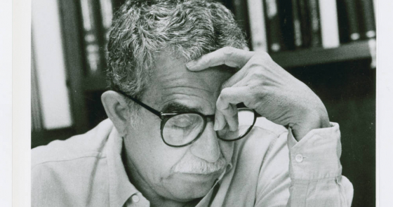 Foto archivo Gabriel García Márquez, Harry Ransom Center