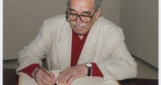 Foto archivo Gabriel García Márquez, Harry Ransom Center