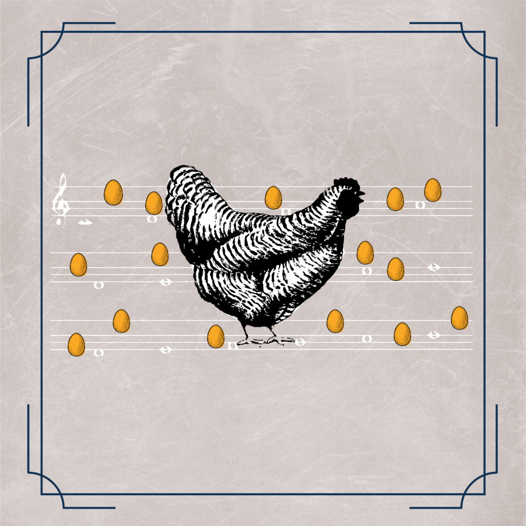 La gallina que pone un centenar de huevos de oro al son de la pandereta